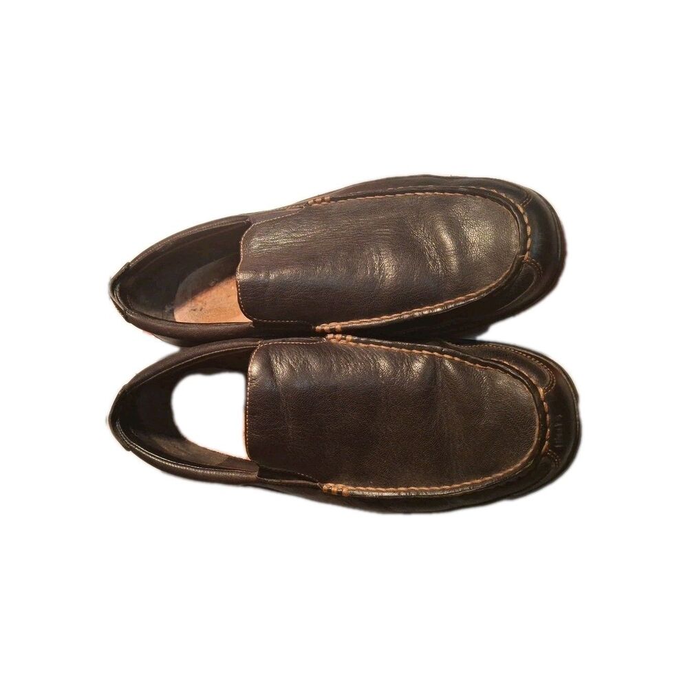 cole haan mens shoes 10.5 brown leather Loafers